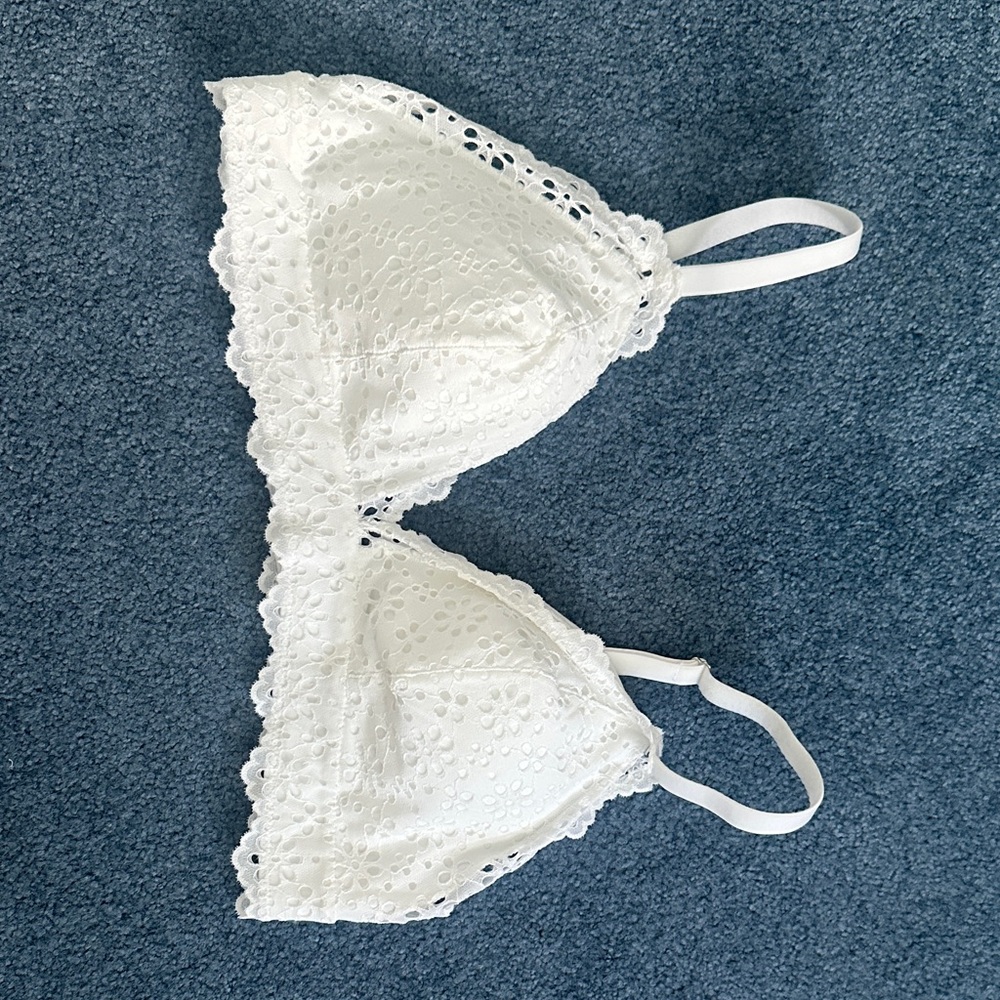 Auden White Lace Bralette